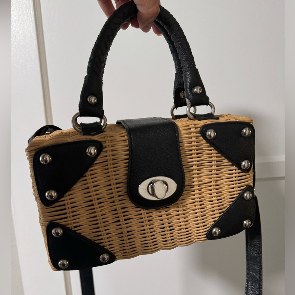 Woven crossbody